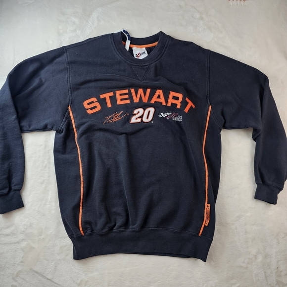 Chase Authentics Other - Vintage NASCAR Sweatshirt Stewart 20 Chase Authentics Black Men's Crewneck large